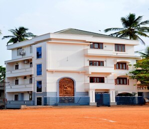 Fassade der Unterkunft