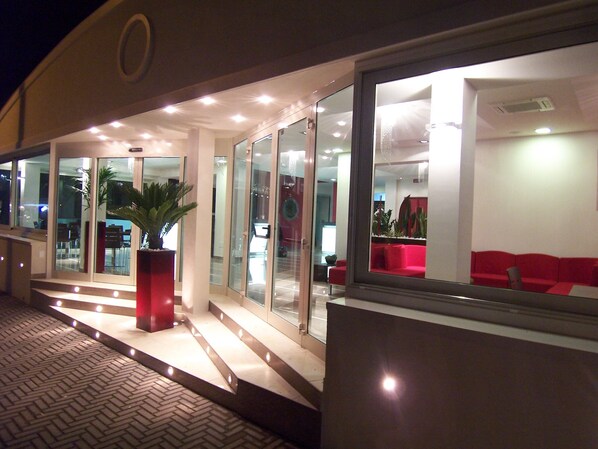 Entrée de l’hébergement