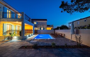 Piscine chauffée