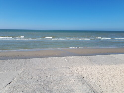 Between dunes and sea