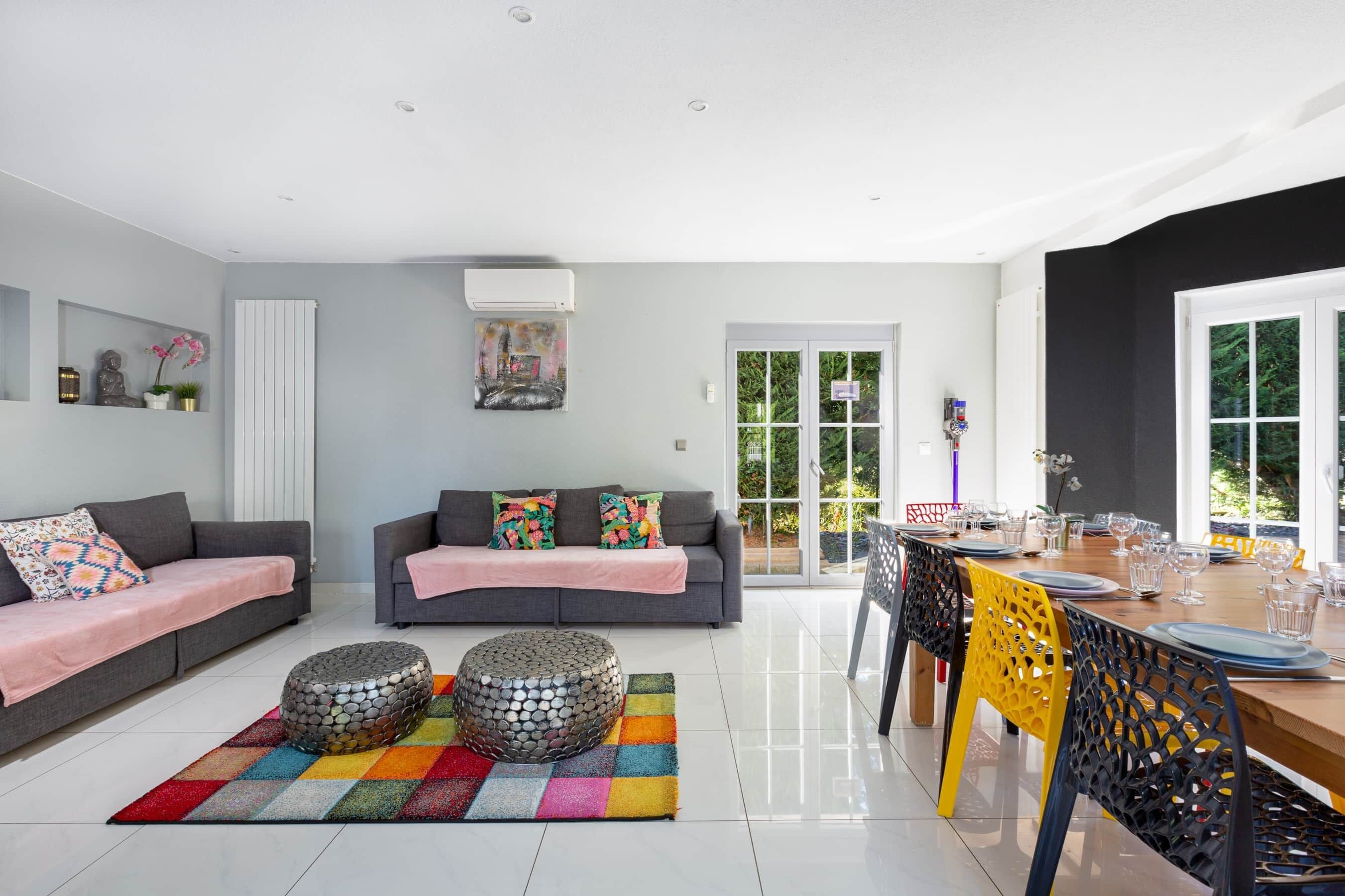 Villa 180m² with private spa, barbecue, table football