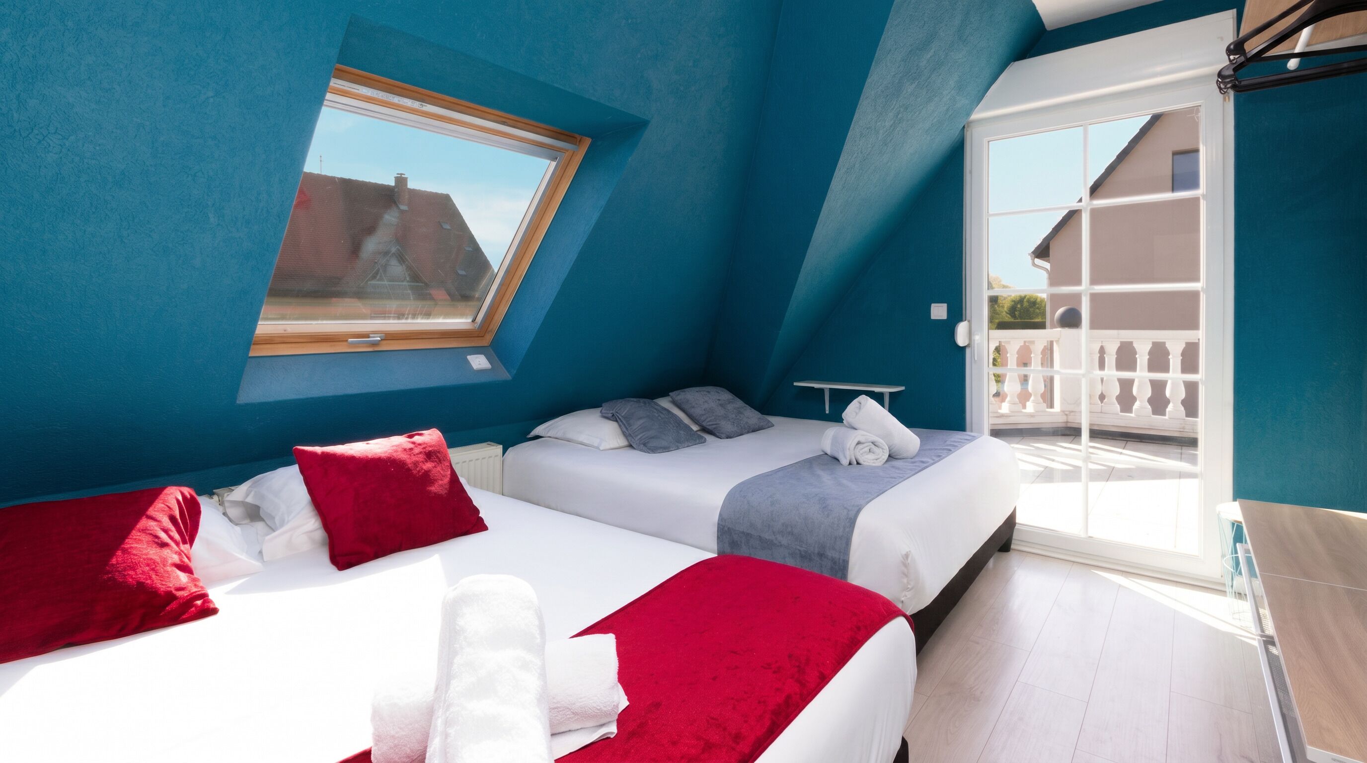 5 chambres, fer et planche à repasser, Wi-Fi gratuit, draps fournis