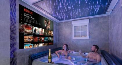 Villa 200m² with private spa, barbecue, table football