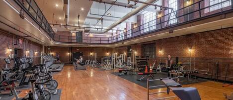 Fitnessbereich