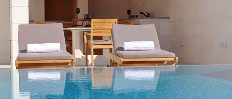 Piscine chauffée