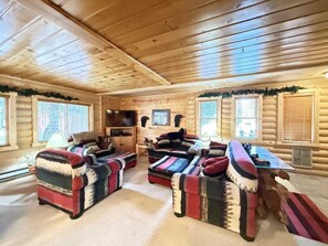 Téléviseur, foyer, bureau