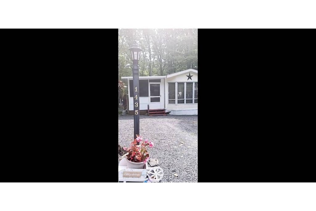 Cabin in the woods, home away from home.
