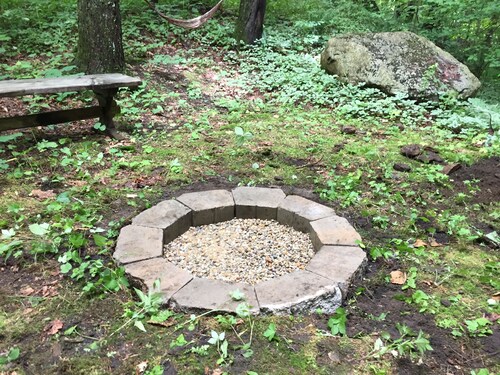 Waterfront House and Artist's Studio in the Woods