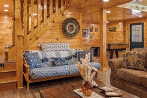 TV, fireplace, DVD player