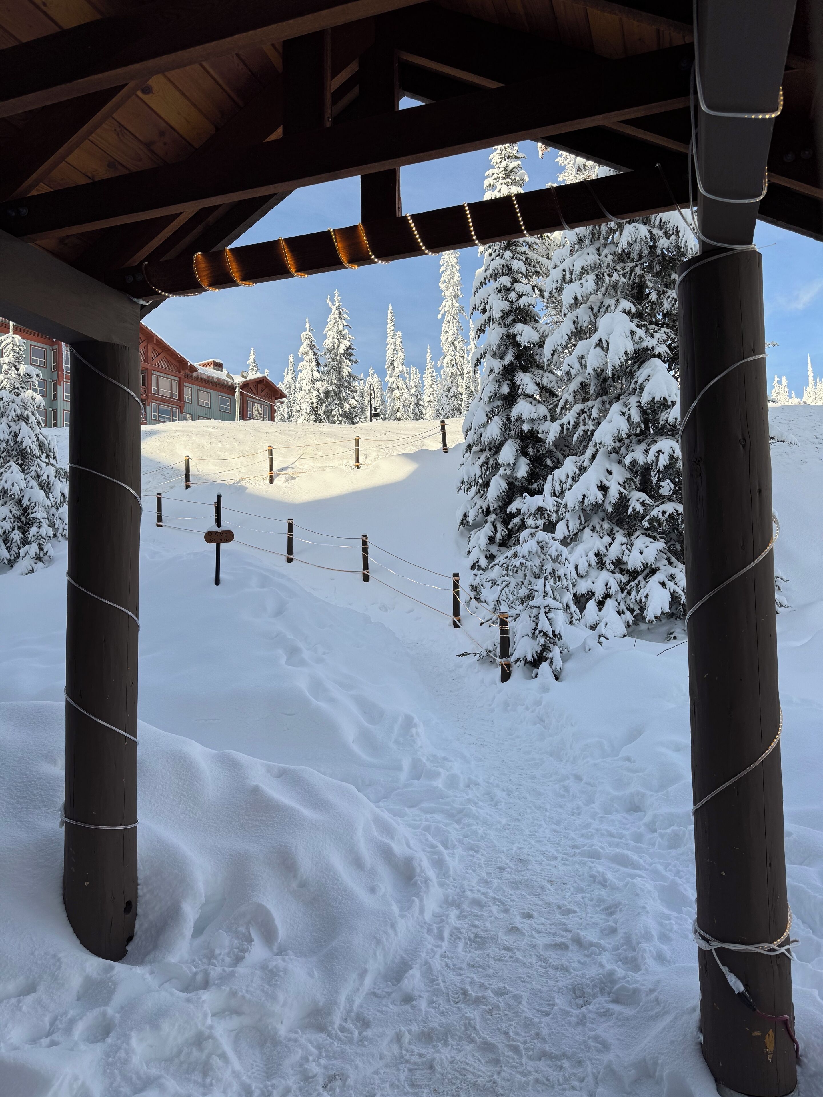 Enceinte de l’hébergement
