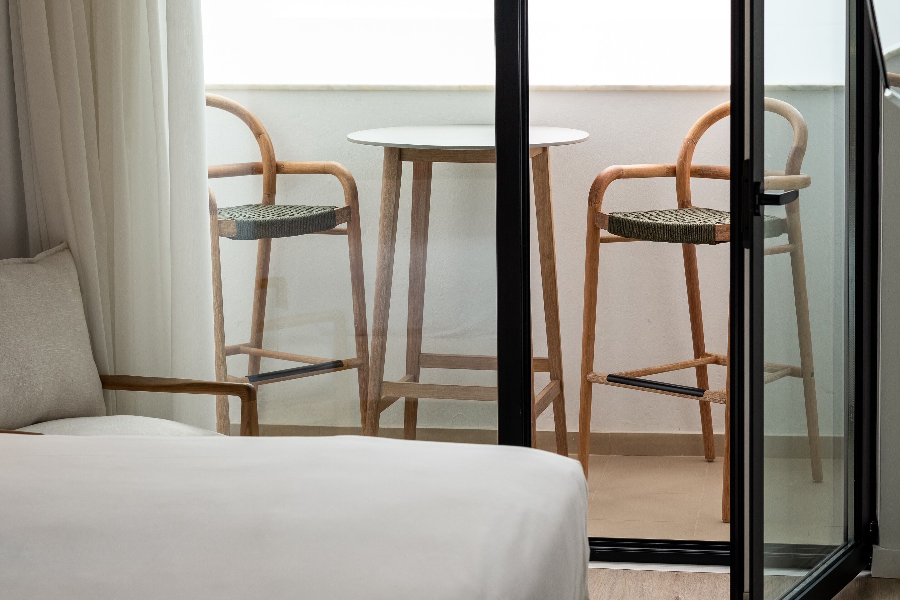 superior double or twin room, balcony | view from room