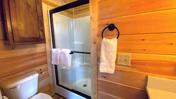 Shower, towels