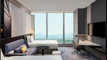 Premium-Zimmer, 2 Einzelbetten, Zutritt zur Club Lounge | 1 Schlafzimmer, Daunenbettdecken, Schreibtisch
