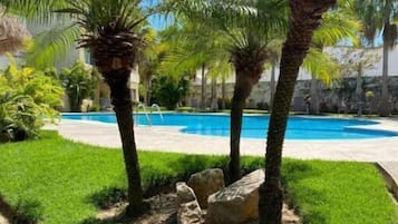 Una piscina climatizada