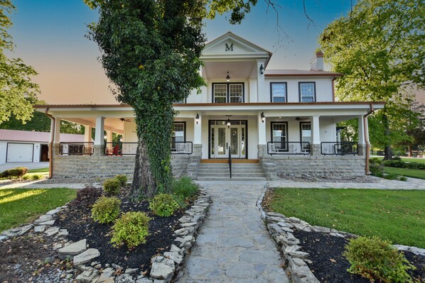 Imagine coffee on the front porch or side porch or back pation