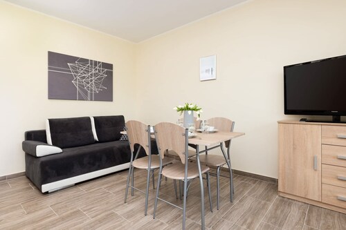 Forest Apartment with Balcony | 2.5 km from the beach
