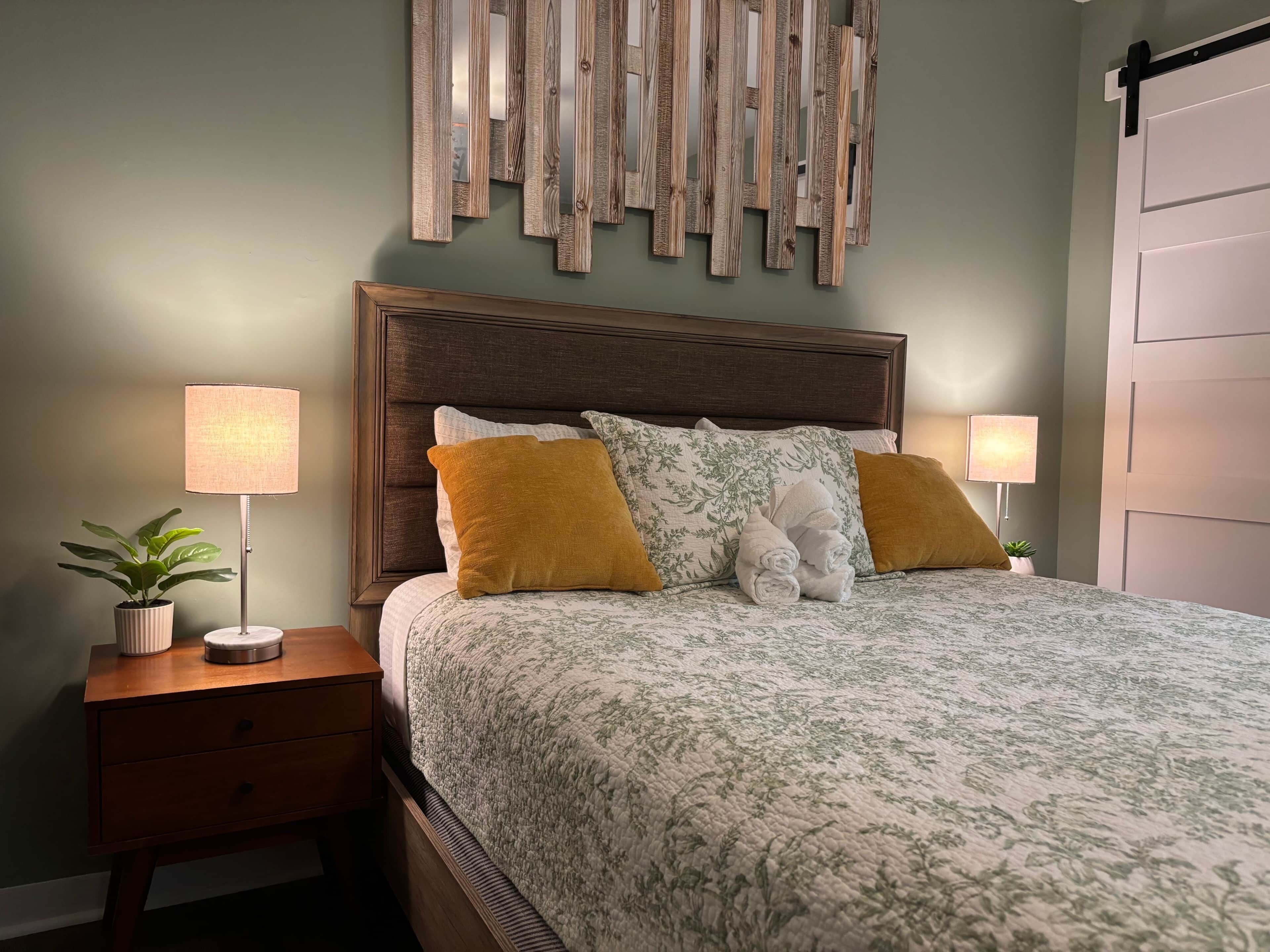 1 Schlafzimmer, Bügeleisen/Bügelbrett, kostenloses WLAN, Bettwäsche