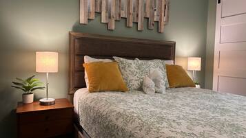 1 dormitorio, tabla de planchar con plancha, wifi gratis y ropa de cama