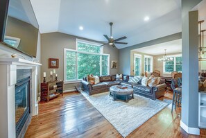 Älytelevisio, takka