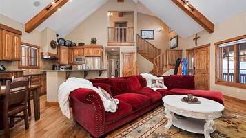 TV connectée, cheminée, lecteur de DVD, imprimantes