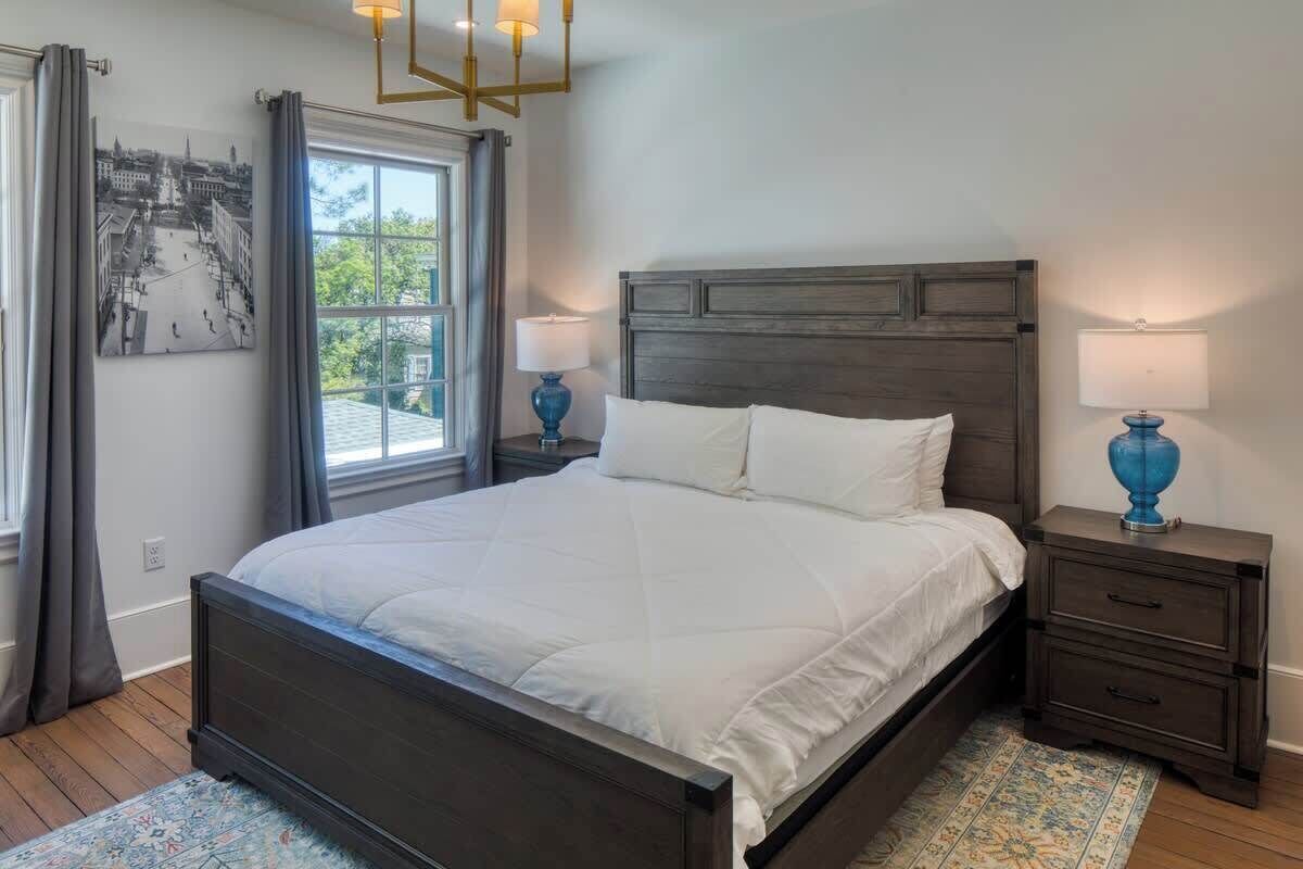 3 bedrooms, iron/ironing board, travel cot, WiFi