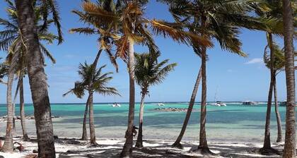 jolie kaz au calme 2 chambres ,a 6 mn de Saint François et ses plages