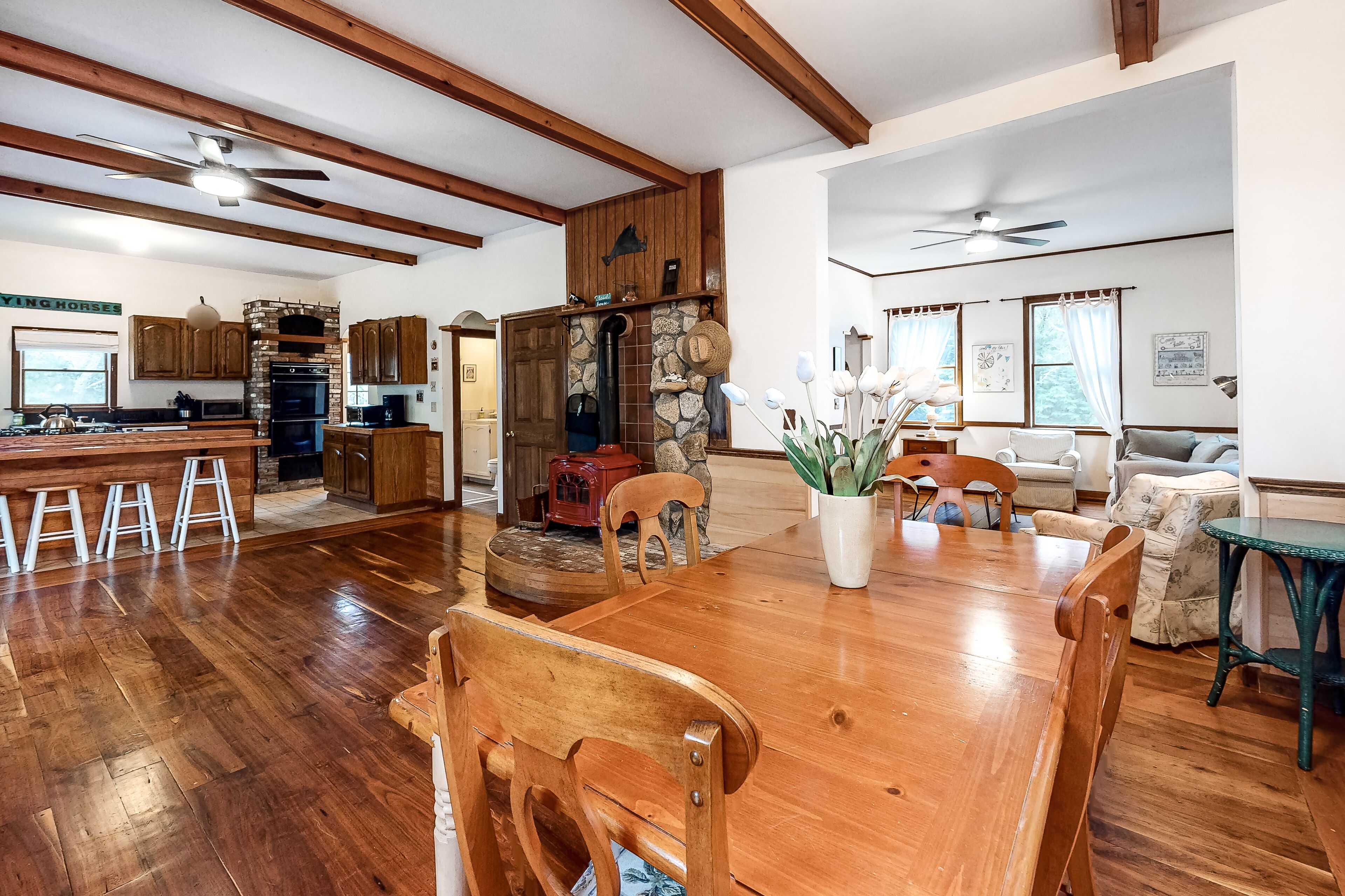 Charming Home with High-Speed WiFi, Washer/Dryer, Furnished Deck, & Gas Grill!