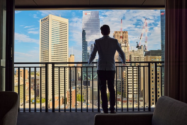 Two Bedroom Balcony City View | Balcony view