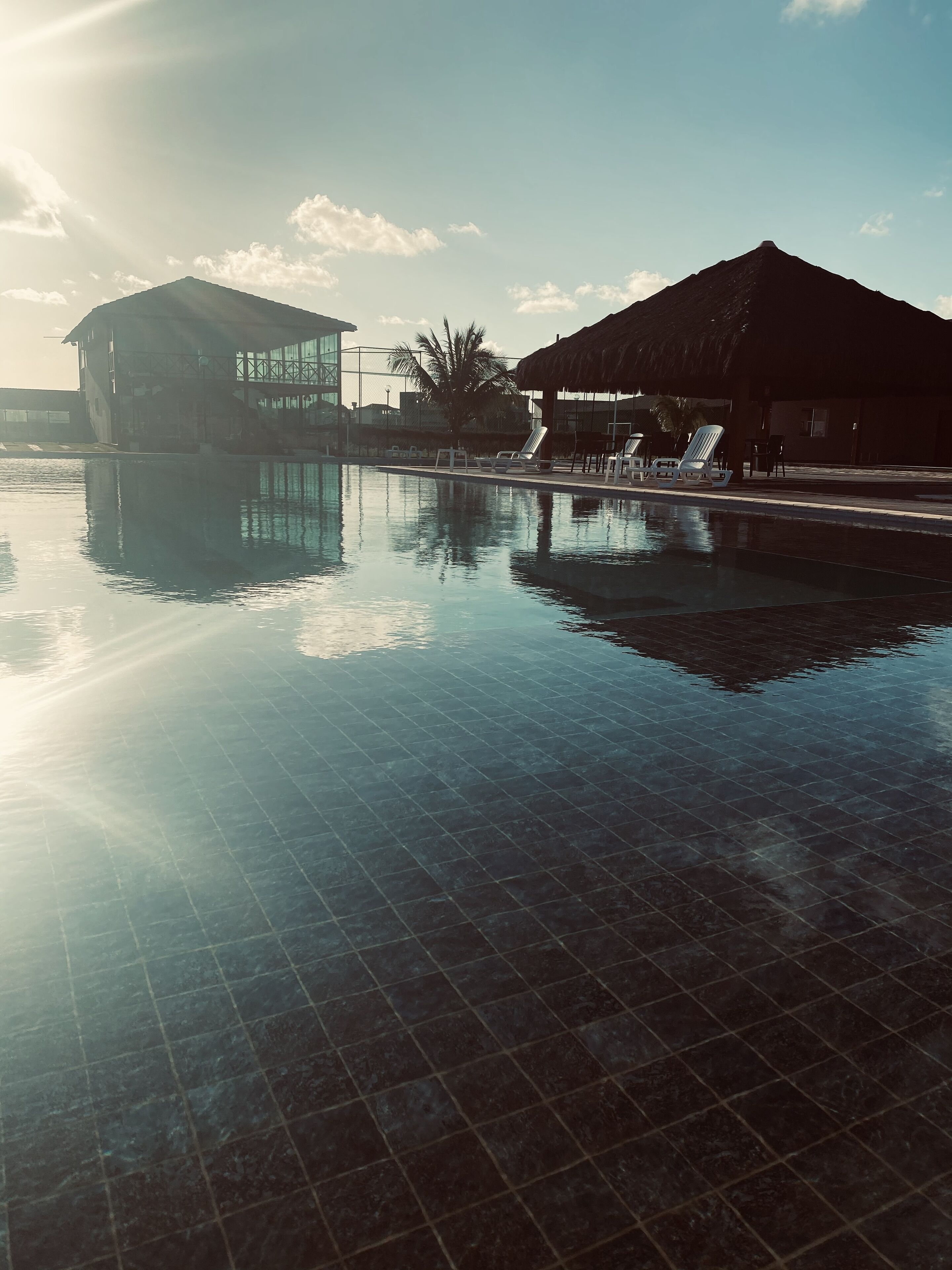 Indoor pool, outdoor pool