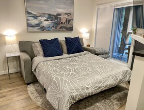 1 bedroom, iron/ironing board, free WiFi, bed sheets