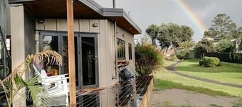 The Pirate's Rest, a tiny home by the beach.