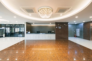 Reception - Hotel Sweet Castle Jeju Hamdeok (Jeju City)
