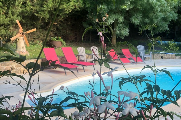 Piscina externa, piscina aquecida