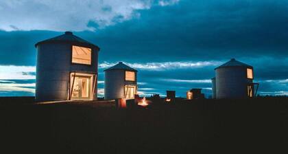 Clark Farm Silos #3 - Stunning Mountain Views