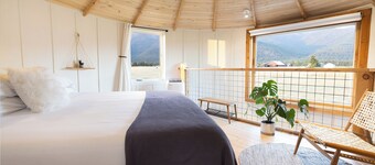 Clark Farm Silos #3 - Stunning Mountain Views