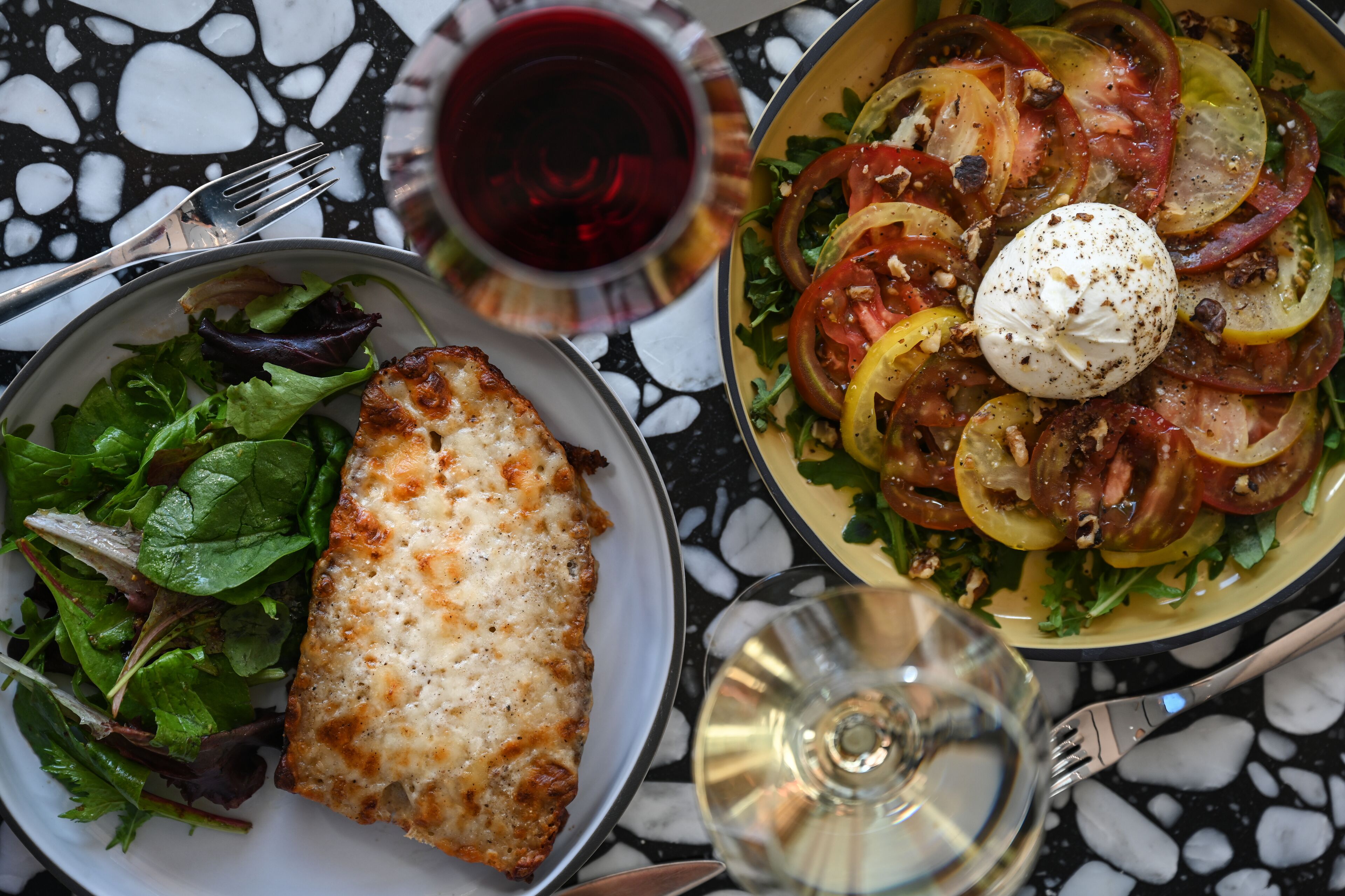 lunch and dinner served