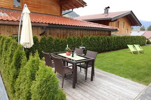 Outdoor dining - wonderful apart in Gerlosberg (Tirol)