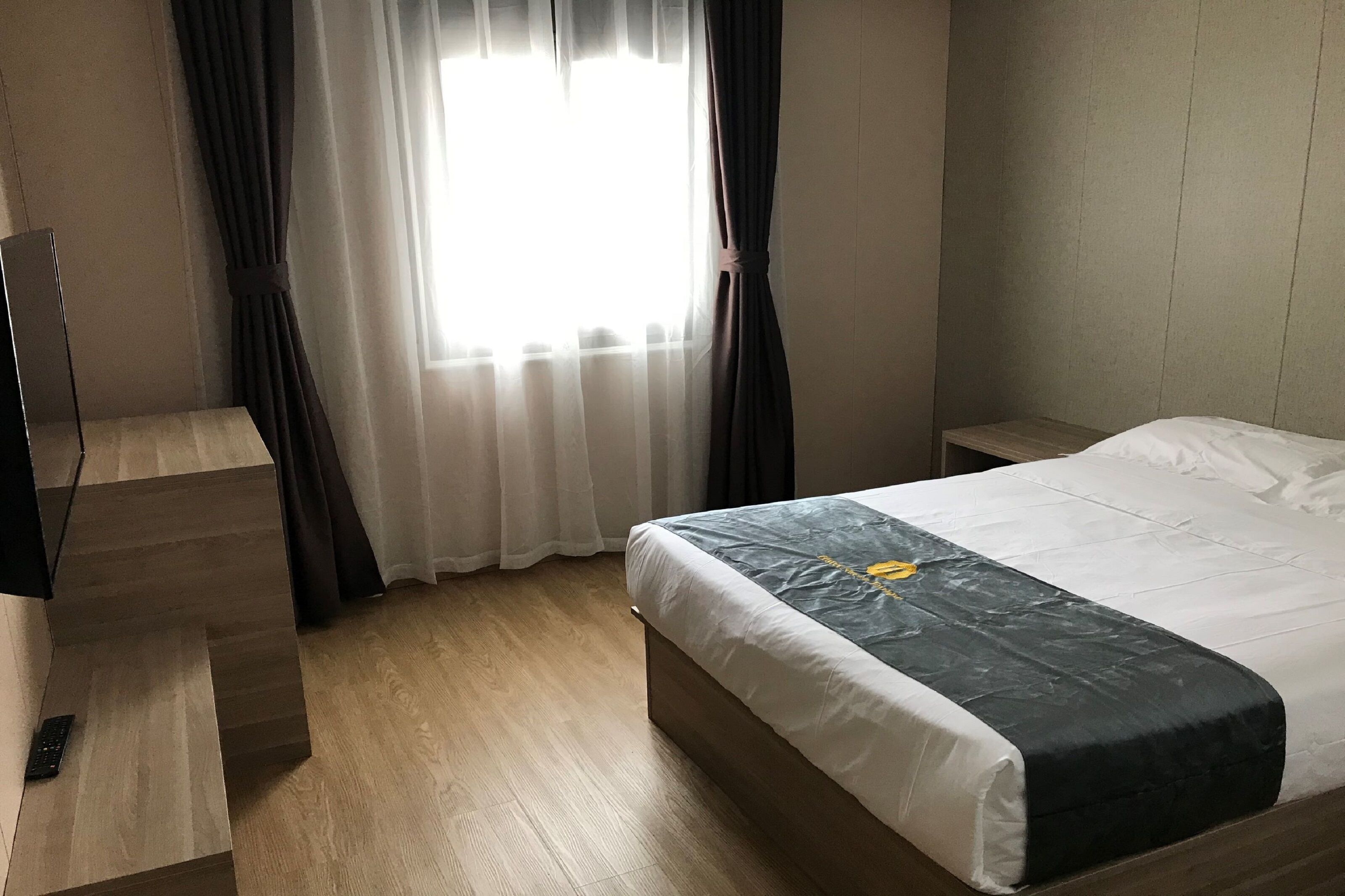 soundproofing, iron/ironing board, free wifi, bed sheets