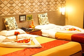 In-room safe, iron/ironing board, rollaway beds, free WiFi