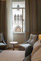 Superior Double or Twin Room, City View | Hypo-allergenic bedding, down comforters, memory foam beds, minibar