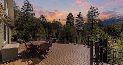 Secluded Creekside Home | Incredible Views | A/C | Private Deck | STR2025-036