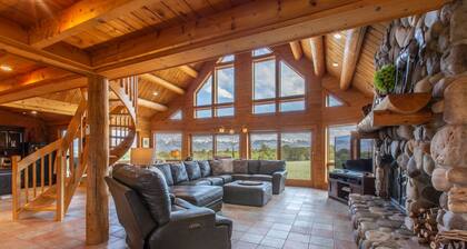 Colorado Luxury Log Home | 40 Private Acres | Fire Pit | Views | STR2025-009