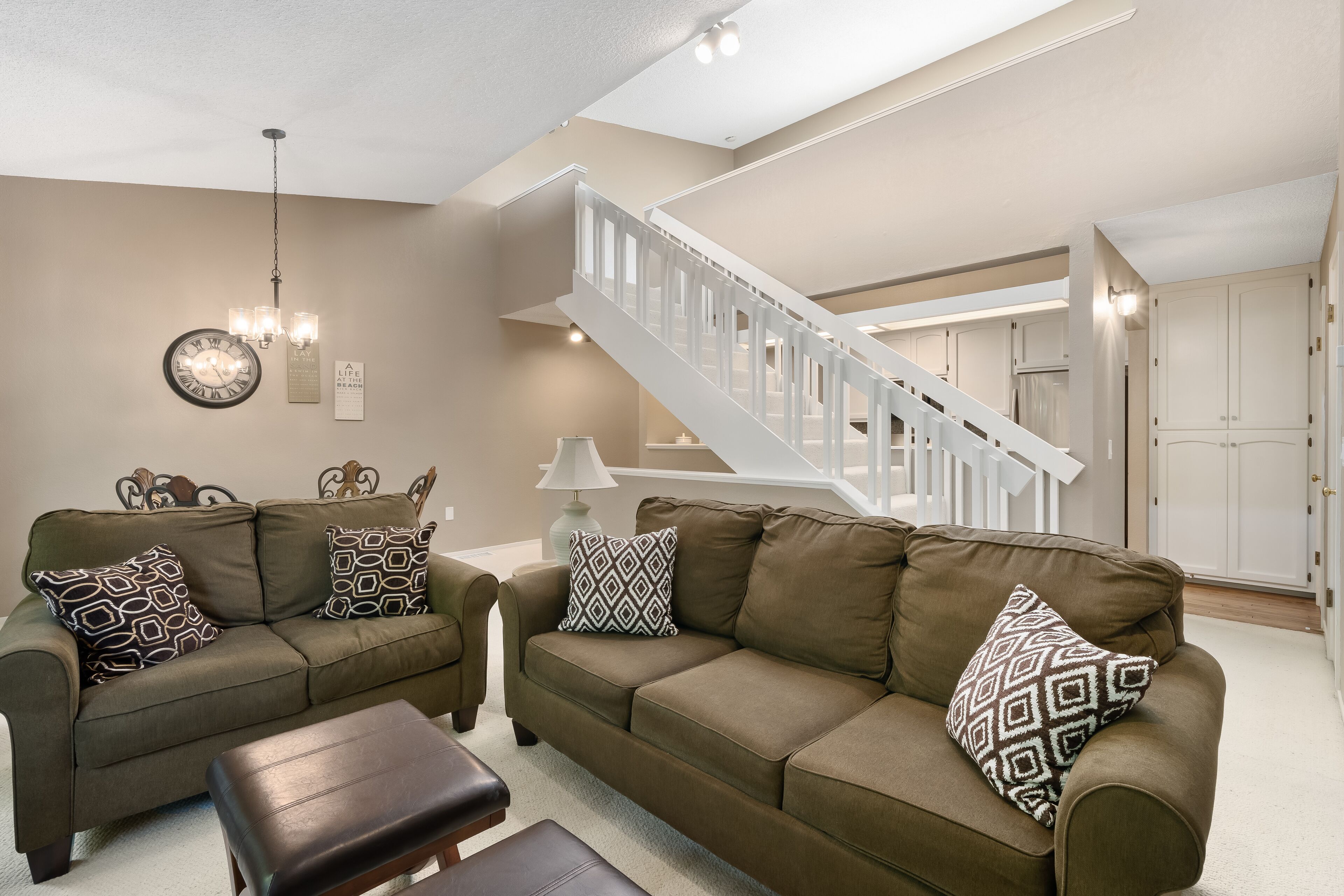 TV, fireplace, DVD player