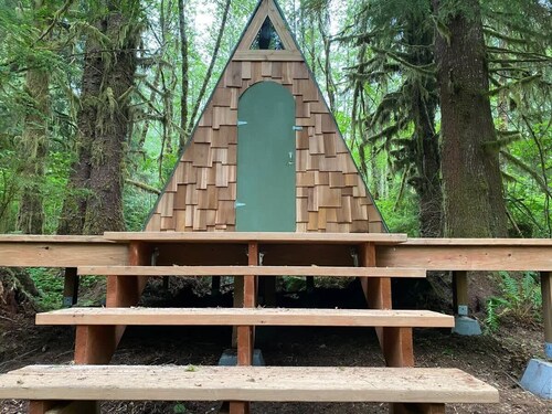 A-Frame #16 Shelter near Olympic National Park