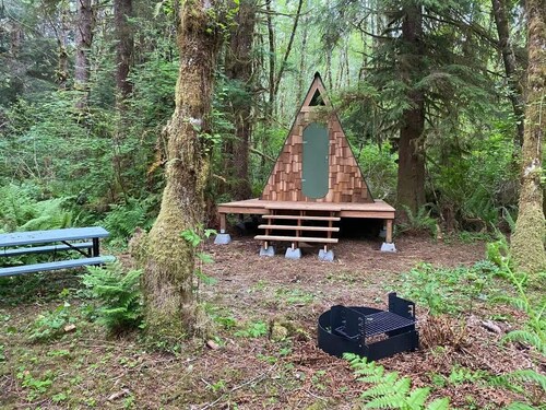 A-Frame #16 Shelter near Olympic National Park