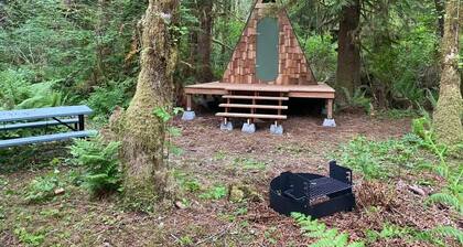A-Frame #16 Shelter near Olympic National Park
