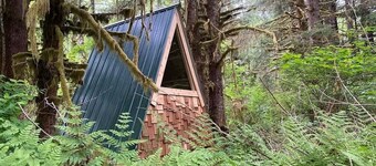 A-Frame #16 Shelter near Olympic National Park