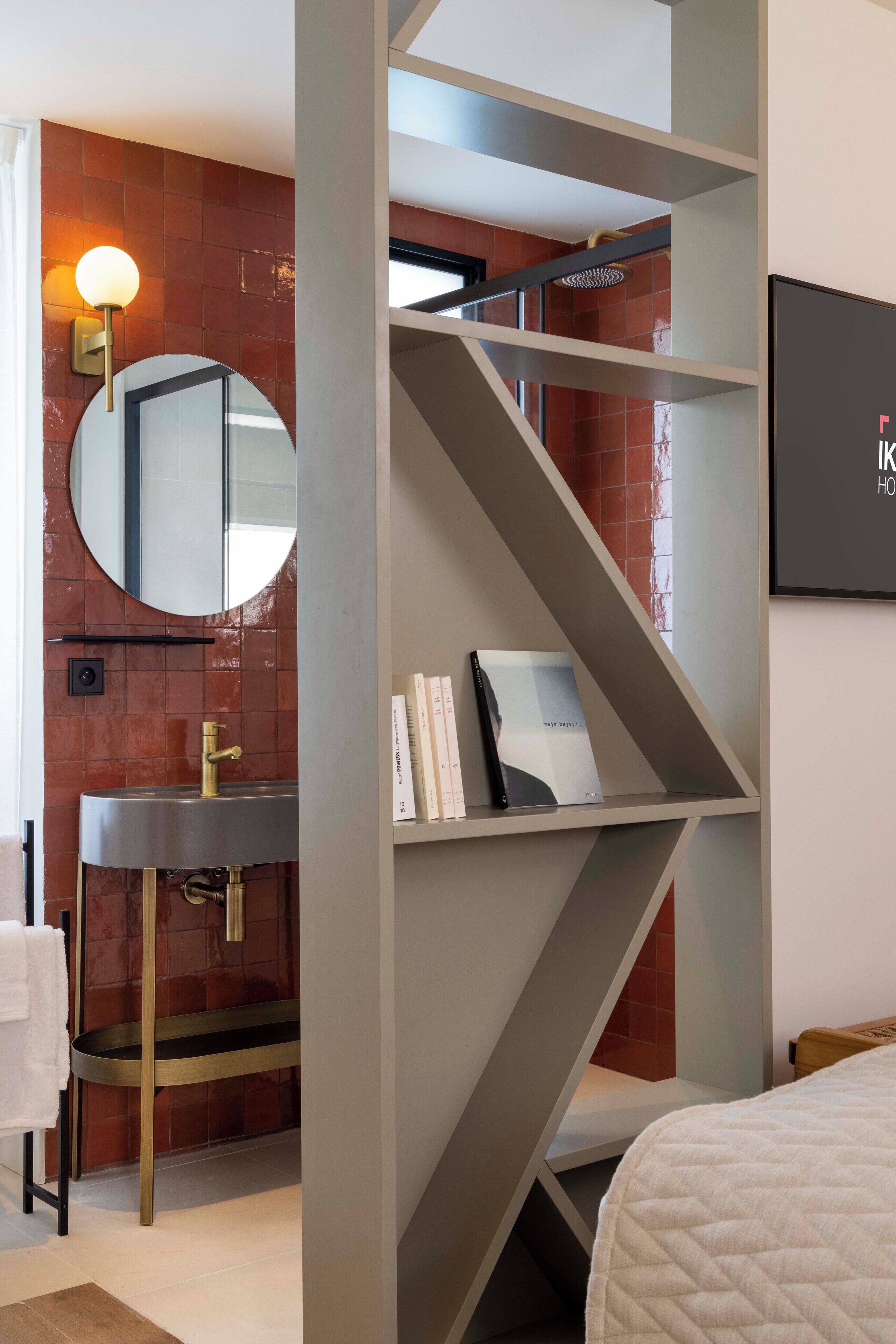 Caja de seguridad en la habitación y cortinas blackout 