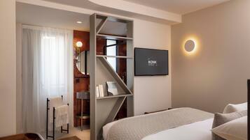 Coffres-forts dans les chambres, rideaux occultants