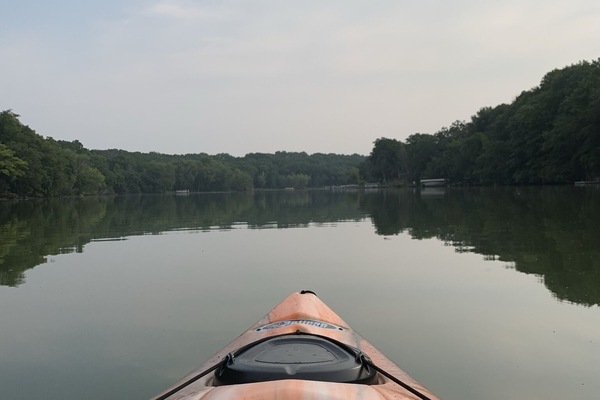 Beautiful Rock River leading into Lake Koshkonong
